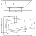 KOŁO Split wanna asymetryczna 170x90 lewa XWA1671000