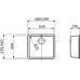 Franke KUBUS KBX 110-45, komora stalowa 122.0073.488