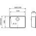 Franke KUBUS KBX 110-55, komora stalowa 122.0036.605