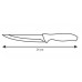 KELA Nóż do serów miękkich RONDO, 11 cm, stal nierdzewna KL-15323