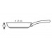 KELA Patelnia z powłoką Greblon C3+ z pokrywka i nożem do pizzy KERROS 24×5 cm KL-15158