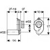 Geberit Syfon pisuarowy, odpływ poziomy 152.950.11.1