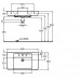 KERAMAG Renova Nr. 1 Plan umywalka meblowa bez otworu 85 x 48 cm 122188000