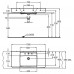 KERAMAG Renova Nr. 1 Plan umywalka nablatowa z otworem 100 x 48 cm 125100000