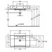 KERAMAG Renova Nr. 1 Plan umywalka nablatowa z otworem 85 x 48 cm + KeraTect 125185600