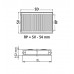 Kermi Therm X2 Profil-Hygiene-kompakt Grzejnik typ 20 600/1300 FH0200613