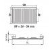 WYPRZEDAŻ KERMI Therm X2 Profil-K Grzejnik kompaktowy typ 10 600 / 1400 FK0100614