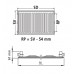 Wyprzedaż!!! KERMI Therm X2 Profil-K Grzejnik kompaktowy typ 10 600 / 1400 FK0100614