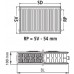 WYPRZEDAŻ!!KERMI Therm X2 Profil-K Grzejnik kompaktowy typ 22 600 / 600 FK0220606