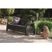KETER BAHAMAS LOVE SEAT MAX Sofa, 182 x 70 x 79cm, rattan, grafit/ zimny szary 17205920