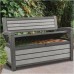 KETER HUDSON STORAGE BENCH 227L Ławka ogrodowa ze schowkiem, grafit 17204490