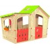 OUTLET KETER MAGIC VILLA Ogrodowy domek dla dzieci, kremowy/zielony 17190655 USZKODZONE OP