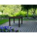 KETER MELODY QUARTED Stół ogrodowy 95 x 95 x 75 cm, brązowy 17197992