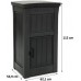 KETER PARCEL DROP BOX Skrzynka na paczki i listy 62,1 x 53,9 x 112 cm, grafitowa 17209502