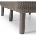 KETER SALEMO 2 Sofa, 133 x 67 x 76 cm, cappuccino/beżowy 17209038
