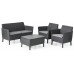 KETER SALEMO 2 Sofa, 133 x 67 x 76 cm, grafit/jasny szary 17209038