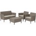 KETER SALEMO 2 Sofa, 133 x 67 x 76 cm, cappuccino/beżowy 17209038