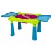 KETER CREATIVE Stolik edukacyjny z dwoma siedziskami, jasnozielony/turkusowy 17184184