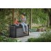 KETER CORTINA 380L Skrzynia ogrodowa 122,9 x 62,1 x 70,6 cm, szara 17212402