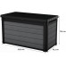 KETER CORTINA 380L Skrzynia ogrodowa 122,9 x 62,1 x 70,6 cm, szara 17212402