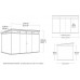 KETER CORTINA 11 x 7 Domek ogrodowy, 342 x 218 x 226 cm, szary 17213212