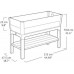 KETER DARWIN ELEVATED PRO 110L Donica, 113 x 47,5 x 79,8 cm, brązowa 17211713