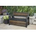 KETER DECO GARDEN BENCH 227L Ławka ogrodowa, 133 x 61 x 89 cm, orzech 17213853