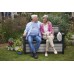KETER DECO GARDEN BENCH 227L Ławka ogrodowa, 133 x 61 x 89 cm, szary 17213853