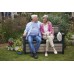 KETER DECO GARDEN BENCH 227L Ławka ogrodowa, 133 x 61 x 89 cm, ashwood 17213853