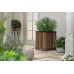 KETER DECO SQUARE TALL Donica, 45,5 x 45,5 x 55 cm, orzech 17213623