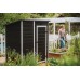 KETER ESSENTIAL 6 x 4 Domek ogrodowy, 184 x 112 x 195 cm, ciemnoszary 17214016