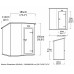 KETER ESSENTIAL 6 x 4 Domek ogrodowy, 184 x 112 x 195 cm, ciemnoszary 17214016