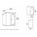 KETER ESSENTIAL 6 x 4 Domek ogrodowy, 184 x 112 x 195 cm, ciemnoszary 17214016