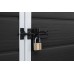 KETER ESSENTIAL 6 x 4 Domek ogrodowy, 184 x 112 x 195 cm, ciemnoszary 17214016