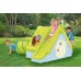 KETER FUNTIVITY PLAYHOUSE Domek ogrodowy dla dzieci, jasnozielony/jasnoniebieski 17192000