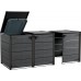 KETER HIDE AWAY 240L Rozszerzenie do obudowy na kosze, szary 17213791