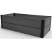 KETER MAPLE TROUGH Obrzeże ogrodowe, 106 x 50 x 32 cm, szary 17209666