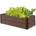 KETER MAPLE TROUGH Obrzeże ogrodowe, 106 x 50 x 32 cm, brązowy 17209666