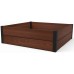 KETER MAPLE SQUARE Obrzeże ogrodowe, 106 x 106 x 32 cm, brązowy 17209665