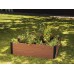 KETER MAPLE SQUARE Obrzeże ogrodowe, 106 x 106 x 32 cm, brązowy 17209665