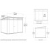 KETER PENT SIGNATURE 9 x 7 Domek ogrodowy, 279 x 218 x 226 cm, szary 17214177