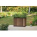 KETER DECO RECTANGLE TALL Donica, 45,5 x 76 x 55 cm, orzech 17213625