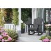 KETER ROCKING ADIRONDACK Fotel bujany, 92 x 80,5 x 100,5 cm, grafit 17211446