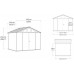 KETER STRONGHOLD 10 x 8 Domek ogrodowy, 305 x 243 x 251 cm 17213238
