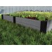 KETER VISTA MODULAR DUO Obrzeże ogrodowe, 121,5 x 121,5 x 27 cm (2x), szary 17210708