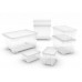 KIS R BOX Pokrywa XXS 27x18x2cm przezroczysty