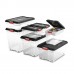 KIS MOOVER BOX XS 12L 38x26,5x18,5cm przezroczysty / czarny