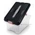 KIS MOOVER BOX XS 12L 38x26,5x18,5cm przezroczysty / czarny