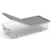 KIS W BOX UNDERBED L 35L 74x37x16,5cm transparent/pokrywka błękitna