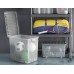 KIS W BOX L 50L 56,5x39x31,5cm transparent/pokrywka żółta